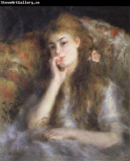 Pierre Renoir Young Woman Seated(The Thought)